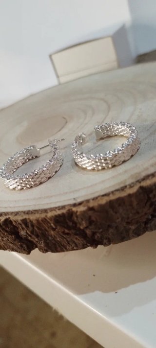 Pendientes Aro Plata