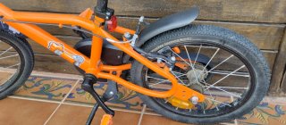 Bicicleta infantil Btwin 16 Robot Naranja