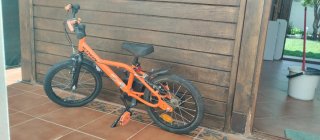 Bicicleta infantil Btwin 16 Robot Naranja