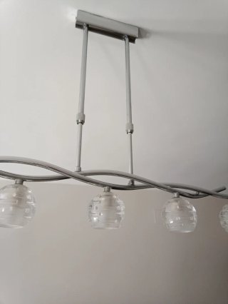Lámpara colgante moderna 5 luces