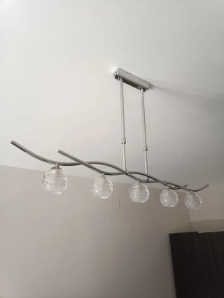 Lámpara colgante moderna 5 luces