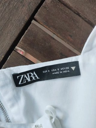 Camisa tirantes blanca bordada