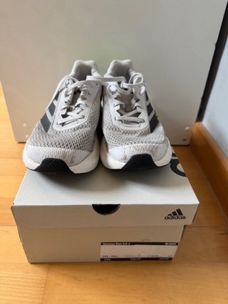 Zapatillas Adidas Tensaur Run 3.0 J Gris/Blanco