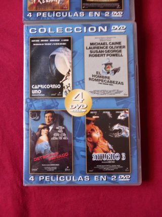 Pack 8 Películas DVD Acción/Crimen/Terror