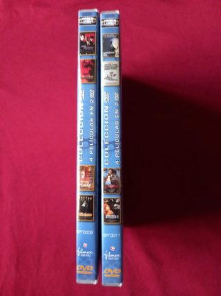 Pack 8 Películas DVD Acción/Crimen/Terror
