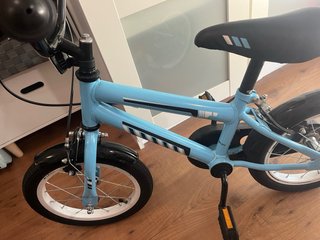 Bicicleta infantil 14 turquesa