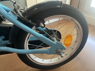 Bicicleta infantil 14 turquesa