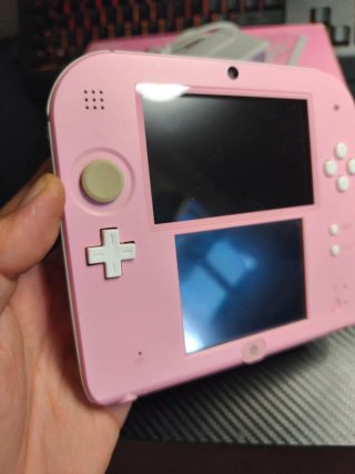 Nintendo 2DS Rosa con scatola+caricatore