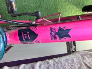 Bicicleta infantil rosa