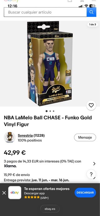 Funko Gold NBA Figuras de Vinilo