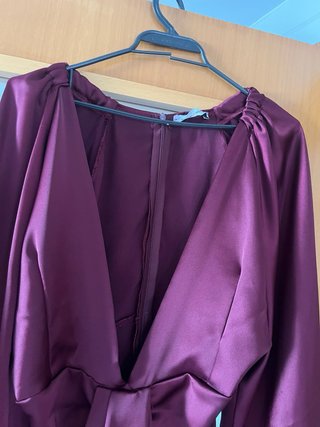 Vestido corto morado talla S