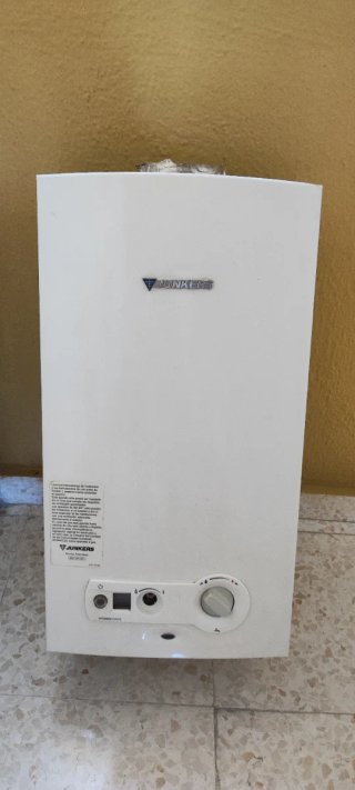 Calentador Junkers Gas Blanco