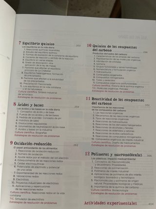 Química 2 Bachillerato  Anaya: Operación mundo