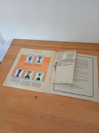 Álbum Fútbol 88 Panini Completo