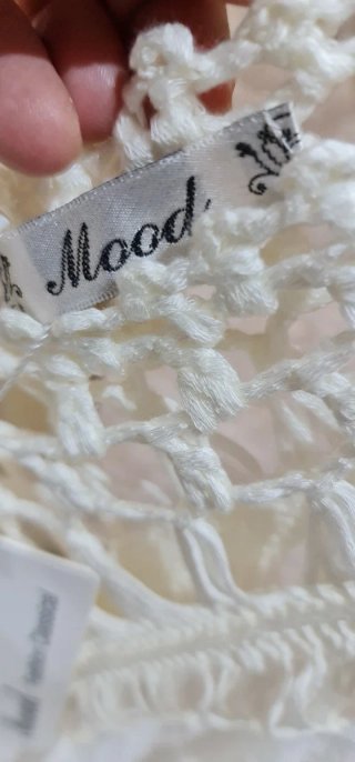 Camisa Ibicenca Crochet Flecos Talla Única