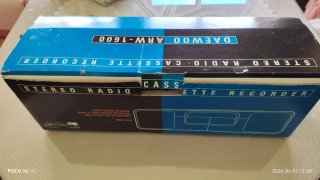 Radio cassette doble pletina + radio