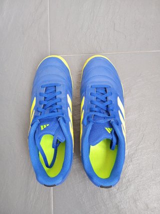 Zapatillas Fútbol Sala Adidas Azul/Amarillo