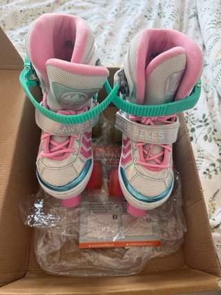 Patines ajustables para niña con luces