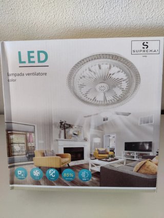 Lampada Ventilatore LED Suprema