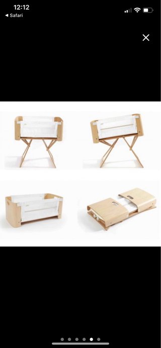 Cuna de colecho BEDNEST madera nórdica.