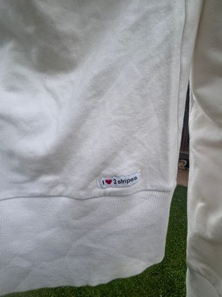 Sudadera Adidas Verde y Blanca