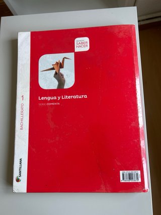 Lengua y literatura 1 Bachillerato