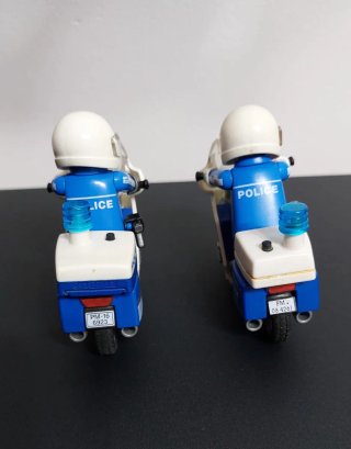 Playmobil 2 Motos Policía