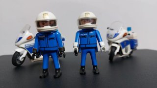 Playmobil 2 Motos Policía