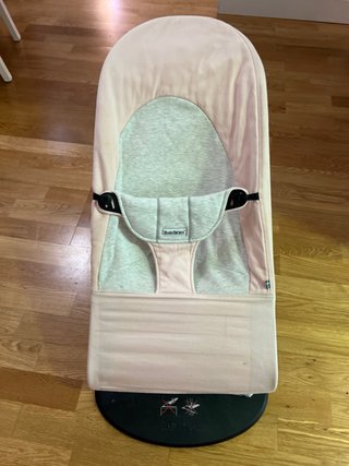 Hamaca babyborn  bebé balancín rosa