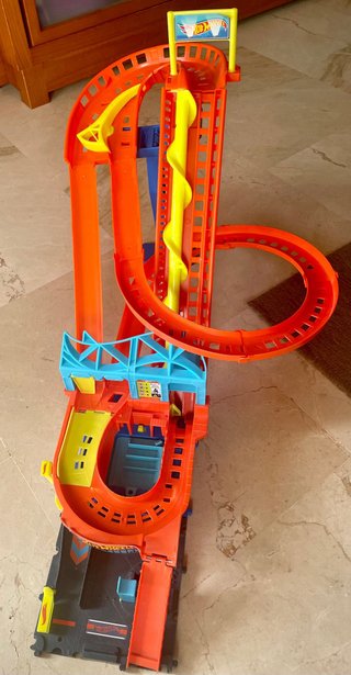 Pista Hot Wheels Roller Coaster Rally