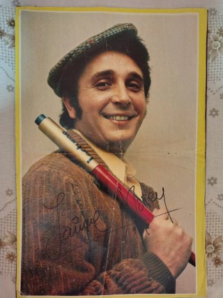 4 Pósters Autógrafos Artistas Españoles.