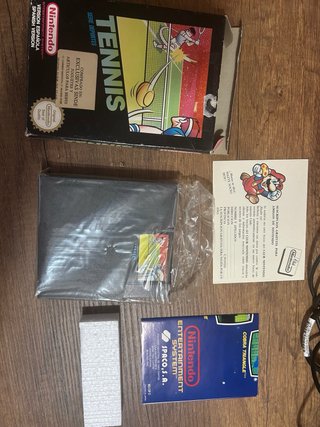 Tennis NES (PAL España) - Versión Española
