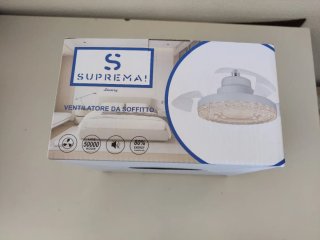 Lampada ventilatore a soffitto Suprema Natasha