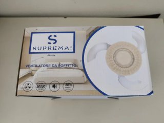 Lampada ventilatore a soffitto Suprema Natasha