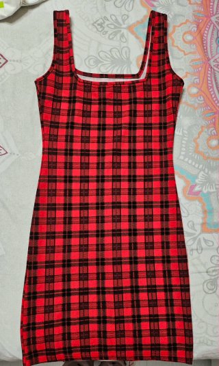 Vestido de verano a cuadros