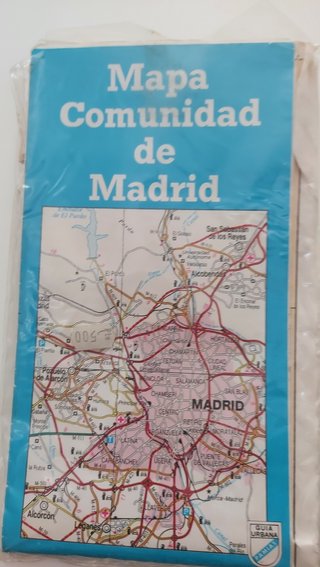 Mapa Comunidad de Madrid