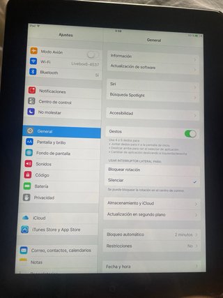 iPad 1ª Gen Plata Funcional