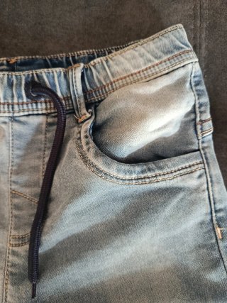 Pantalón corto niño vaquero elástico 11-12 años