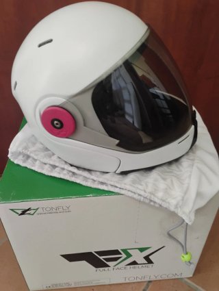 Casco Tonfly paracaidismo blanco
