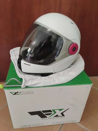 Casco Tonfly paracaidismo blanco