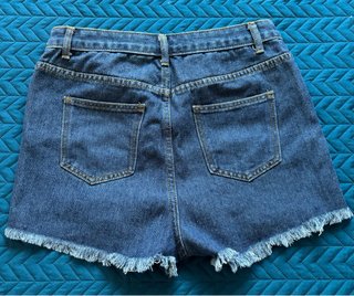 Pantalón corto vaquero Boohoo azul Talla XS