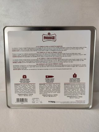 LATA caja Metal PRORASO