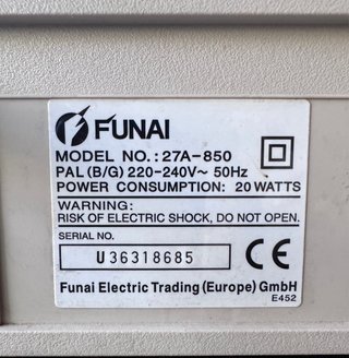 Reproductor VHS Funai