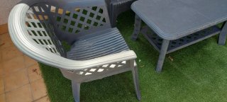 Conjunto Mesa y Sillas Exterior
