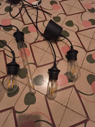 5 Lámparas Filamento LED Estilo Vintage