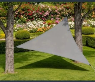 Toldo Vela Triangular Impermeable 4X4X4