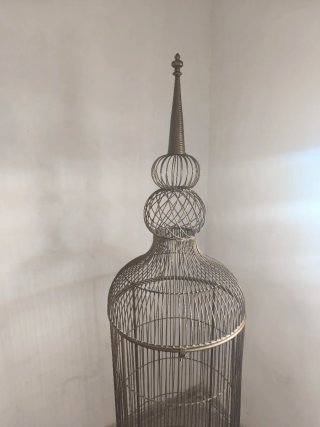 Jaula Decorativa Vintage Metal