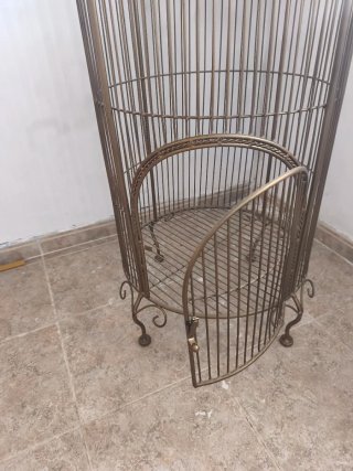 Jaula Decorativa Vintage Metal