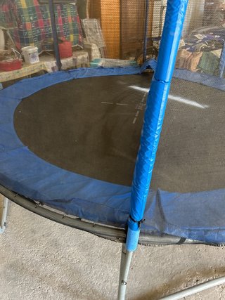 Cama elástica para saltar