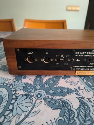 Amplificador Groningen Sinus 1 sin probar